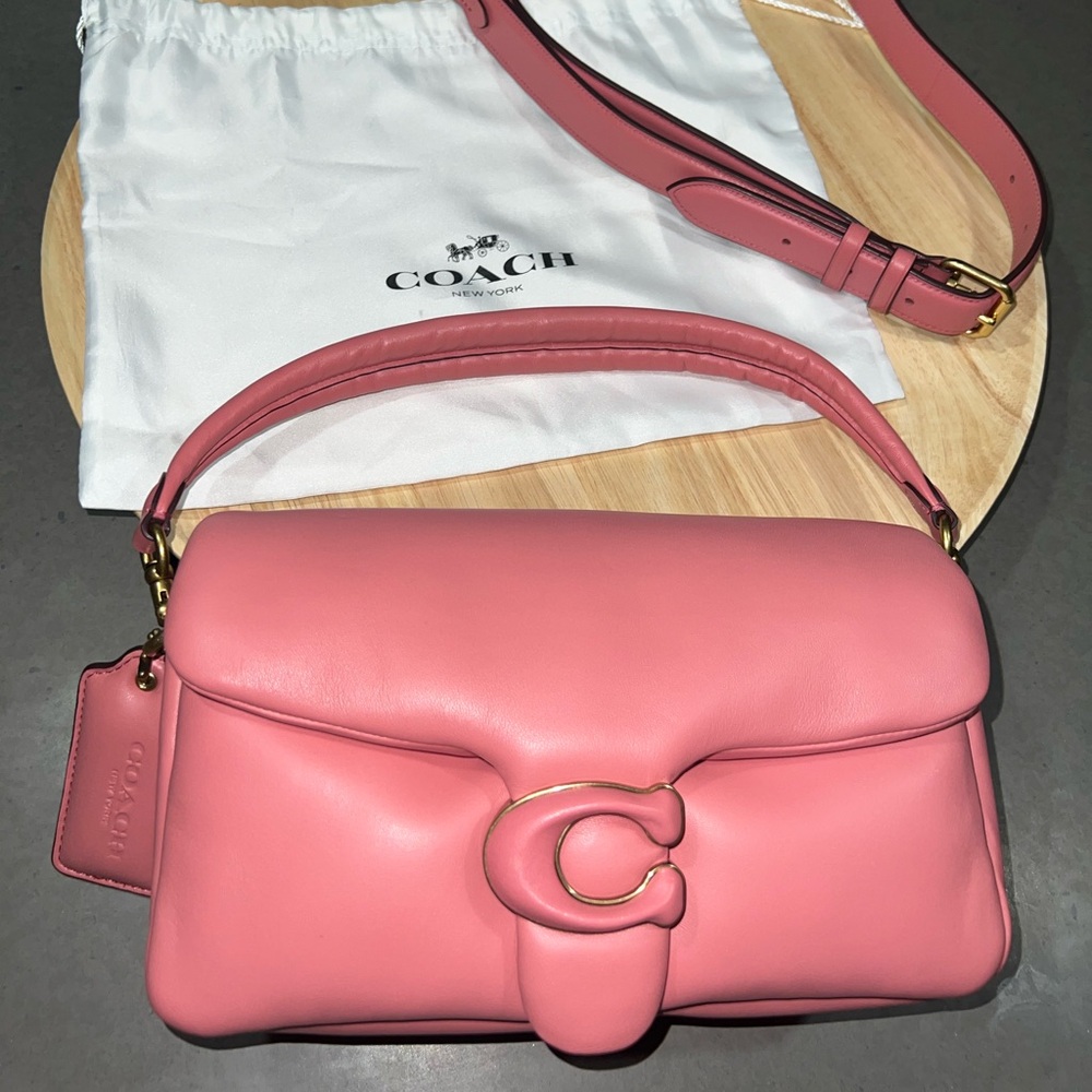 Coach Pillow Tabby Shoulder Bag 26 Taffy Pink NWoT